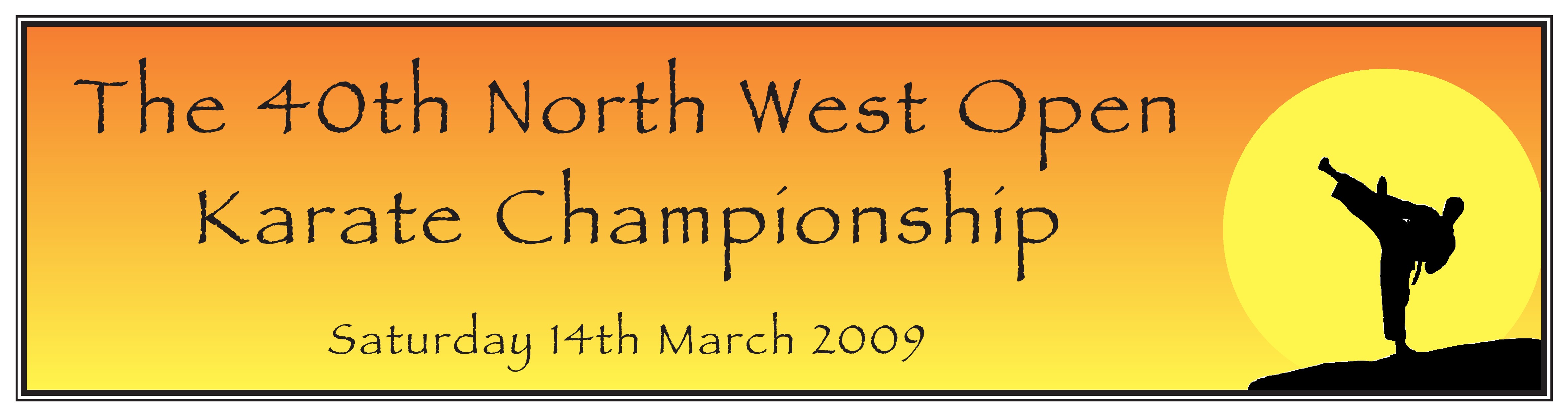 North West Open Championship 2009 - Photos